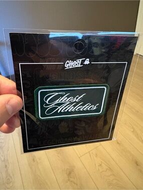 Ghost Lifestyle Athletics Dark Green Iron-on Patch - Exclusive 10-yr anniversary
